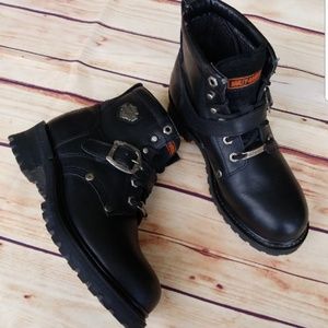 Harley Davidson 6inch Motorcycle Boots Sz 8